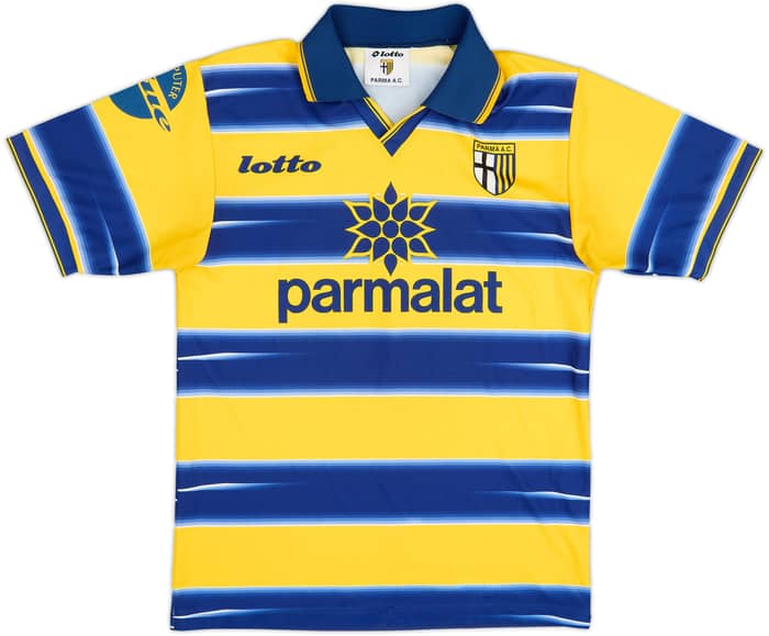 Camiseta de local básica del Parma 1998-99 #16 - 9/10 - (S)