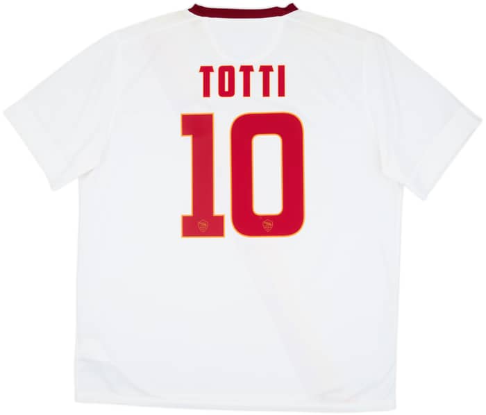 2014-15 Roma Away Shirt Totti #10 - 6/10 - (XXL)