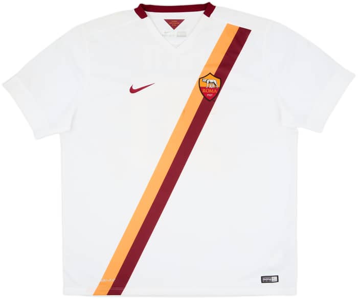 2014-15 Roma Away Shirt Totti #10 - 6/10 - (XXL)