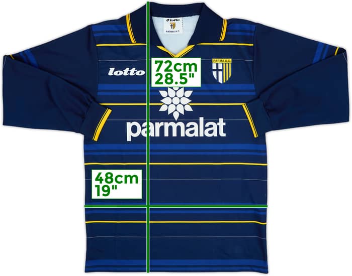 Camiseta L/S de la tercera equipación del Parma 1998-99 #31 - 5/10 - (XL.Niños)
