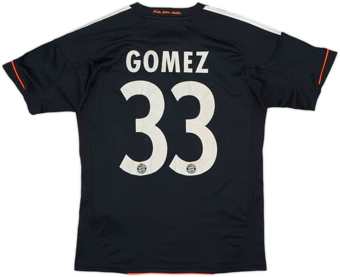 Camiseta de la tercera equipación del Bayern Munich 2012-13 Gomez #33 - 5/10 - (Niños L)