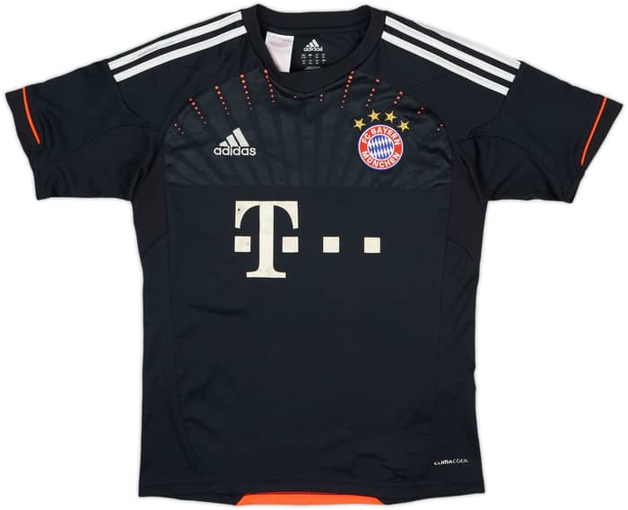 Camiseta de la tercera equipación del Bayern Munich 2012-13 Gomez #33 - 5/10 - (Niños L)