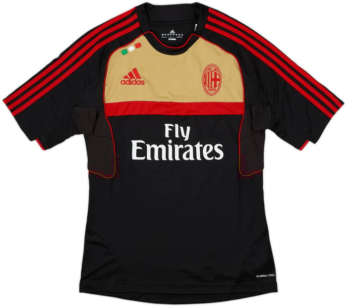 2011-12 AC Milan adidas Training Shirt #4 - 7/10 - (S)