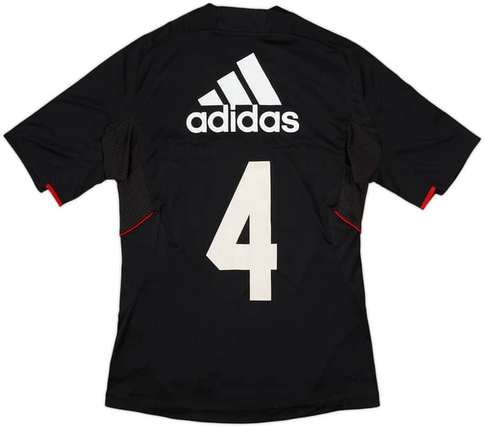 2011-12 AC Milan adidas Training Shirt #4 - 7/10 - (S)