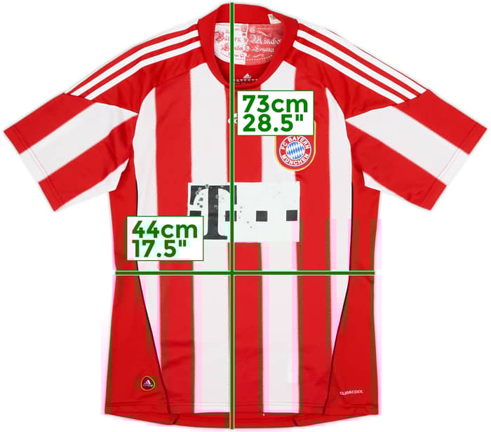 2010-11 Bayern Munich Home Shirt - 5/10 - (S)