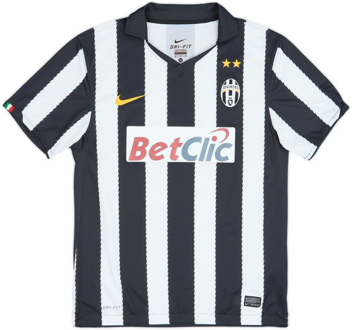 2010-11 Juventus Home Shirt Del Piero #10 - 7/10 - (M)