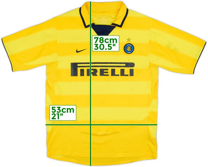 2003-04 Inter Milan Away Shirt - 4/10 - (M)