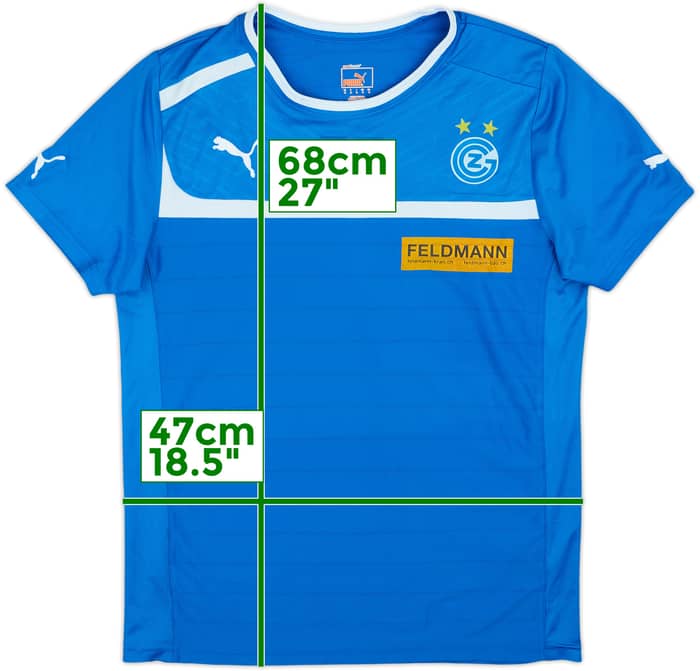 Camiseta Puma de entrenamiento versión jugador del Grasshoppers 2018-19 #31 - 5/10 - (M)