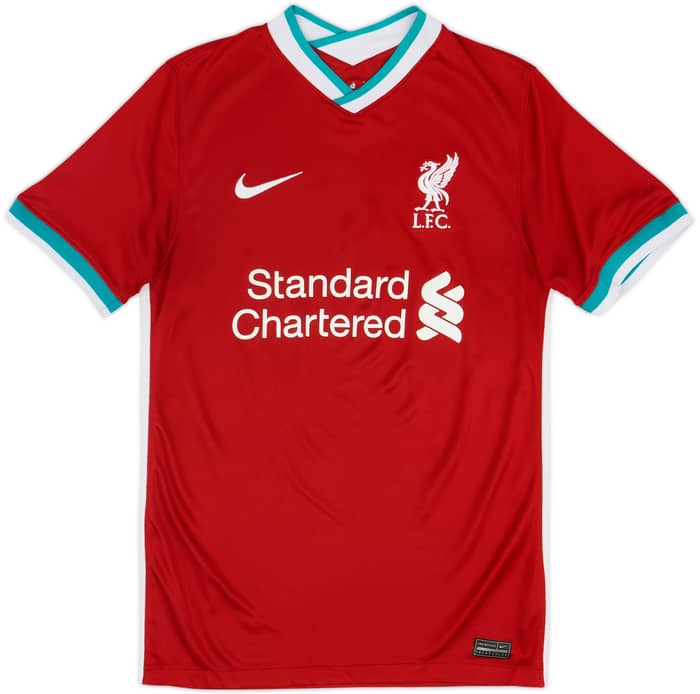 2020-21 Liverpool Home Shirt M.Salah #11 - 6/10 - (S)