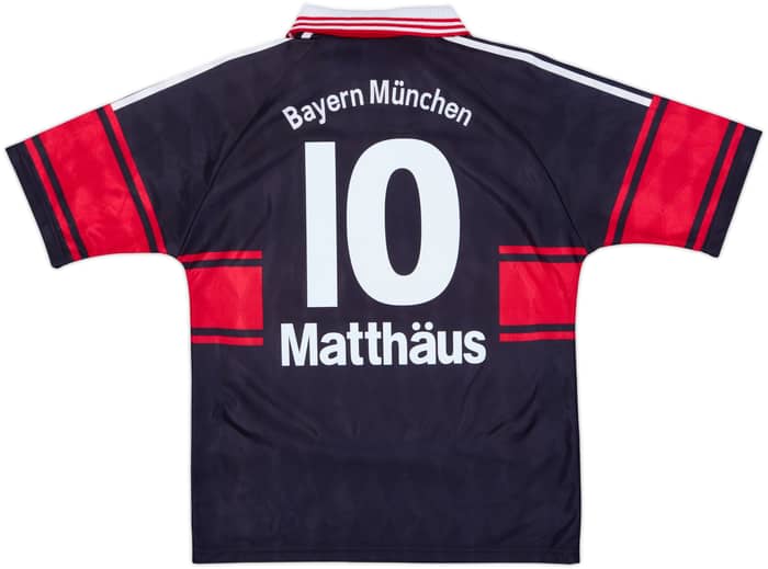 1997-99 Bayern Munich Home Shirt Matthaus #10 - 8/10 - (XL.Boys)