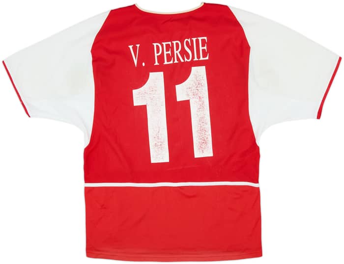 2002-04 Arsenal Home Shirt V. Persie #11 - 5/10 - (XL.Boys)