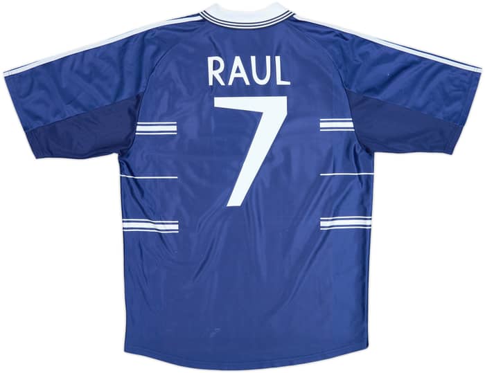 1998-99 Real Madrid Away Shirt Raul #7 - 9/10 - (XL)
