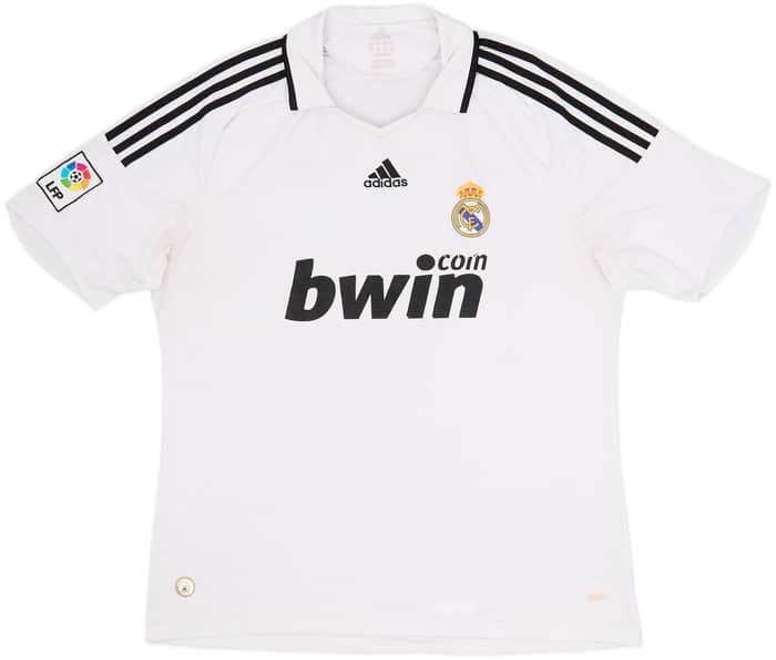 2008-09 Real Madrid Home Shirt Higuain #20 - 4/10 - (XL)