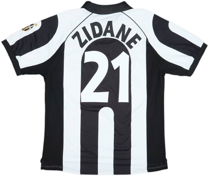 1997-98 Juventus Centenario Camiseta Local Zidane #21 - 6/10 - (XL)
