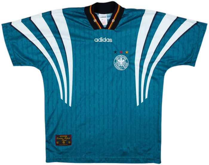 Camiseta de visitante de Alemania 1996-98 Kilnsmann #18 - 7/10 - (L)