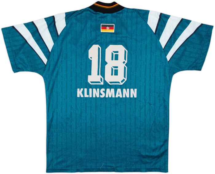 Camiseta de visitante de Alemania 1996-98 Kilnsmann #18 - 7/10 - (L)