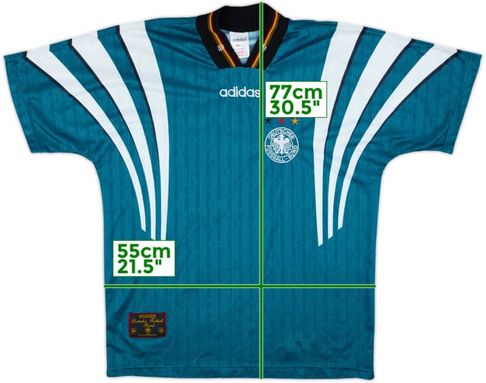 Camiseta de visitante de Alemania 1996-98 Kilnsmann #18 - 7/10 - (L)