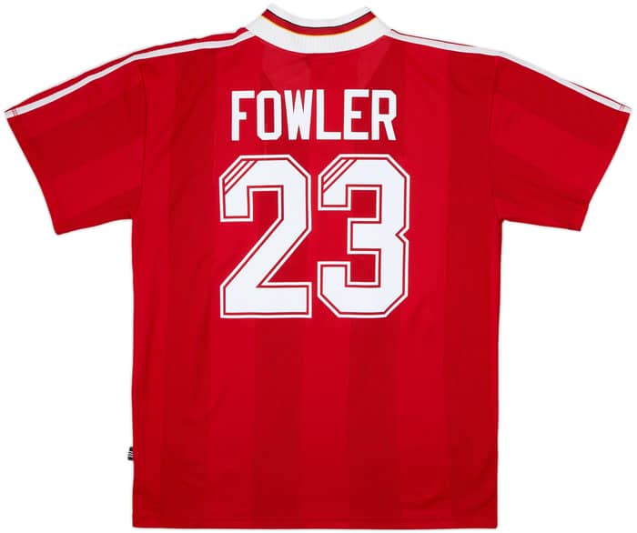 Camiseta de local de Liverpool 1995-96 Fowler #23 - 10/10 - (XL)