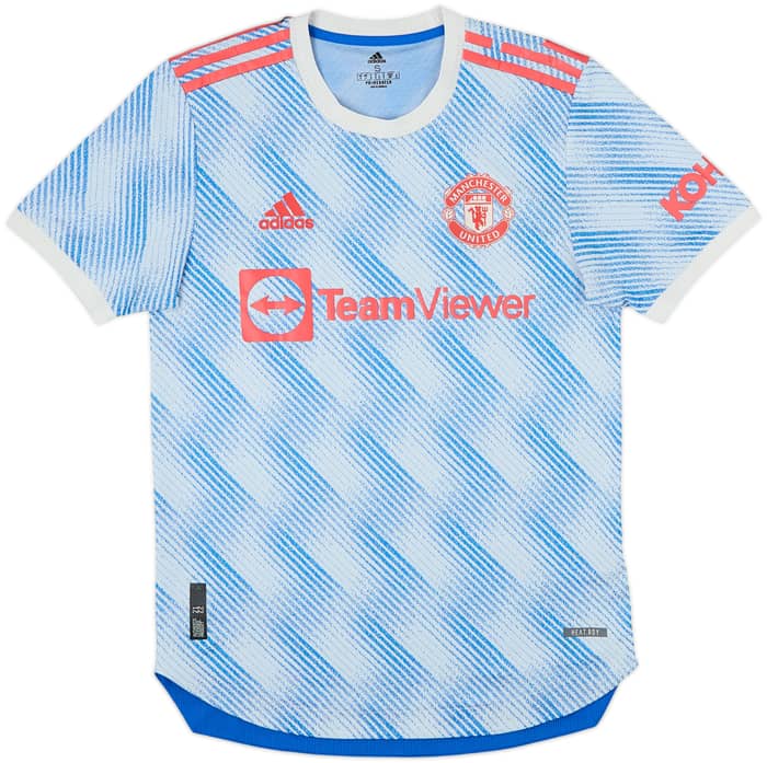 2021-22 Manchester United Authentic Away Shirt - 4/10 - (S)
