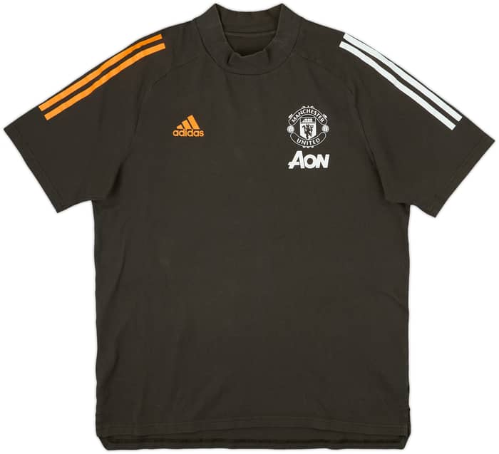 2020-21 Manchester United adidas Cotton Tee - 6/10 - (L)