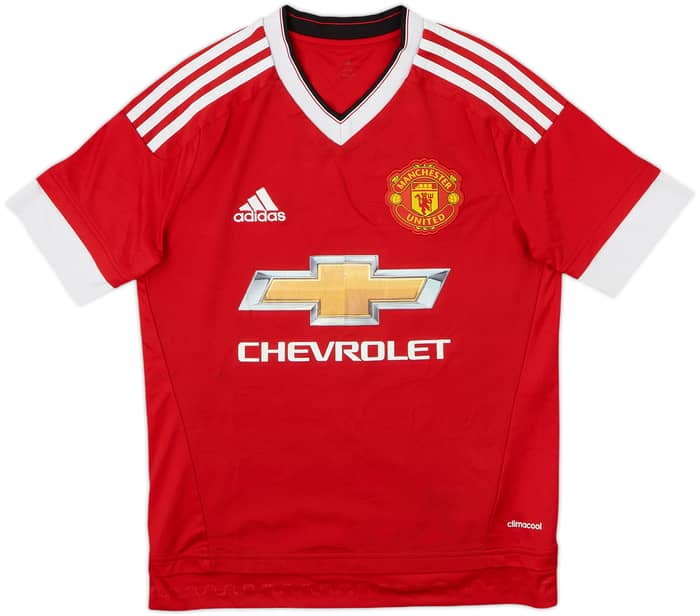2015-16 Manchester United Home Shirt - 6/10 - (L.Boys)