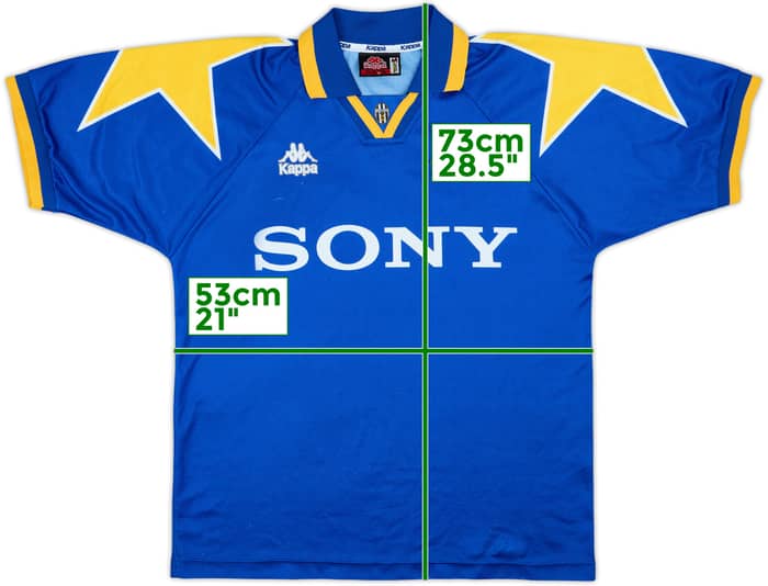 1995-96 Juventus Away Shirt - 6/10 - (M)