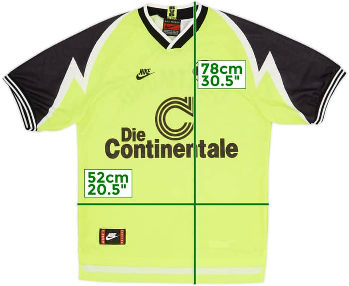 1995-96 Borussia Dortmund Home Shirt - 9/10 - (M)