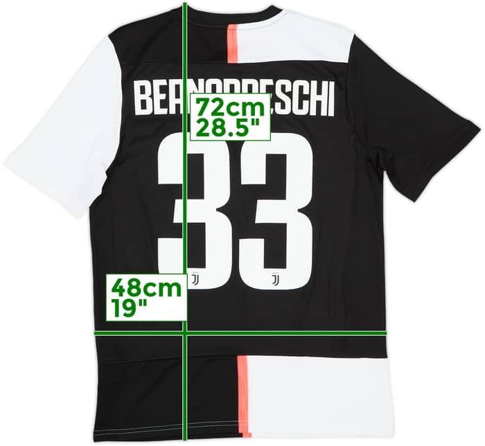2019-20 Juventus Home Shirt Bernardeschi #33 - 7/10 - (XL.Boys)
