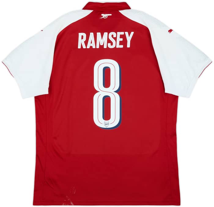 2017-18 Arsenal Home Shirt Ramsey #8 - 7/10 - (L)
