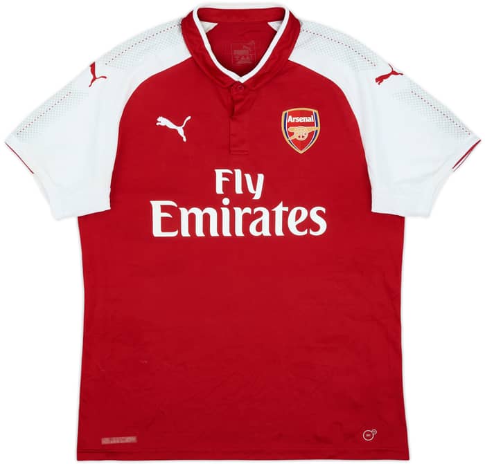 2017-18 Arsenal Home Shirt Ramsey #8 - 7/10 - (L)