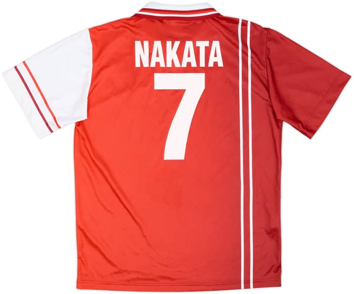 1998-99 Perugia Home Shirt Nakata #7 - 9/10 - (XL)