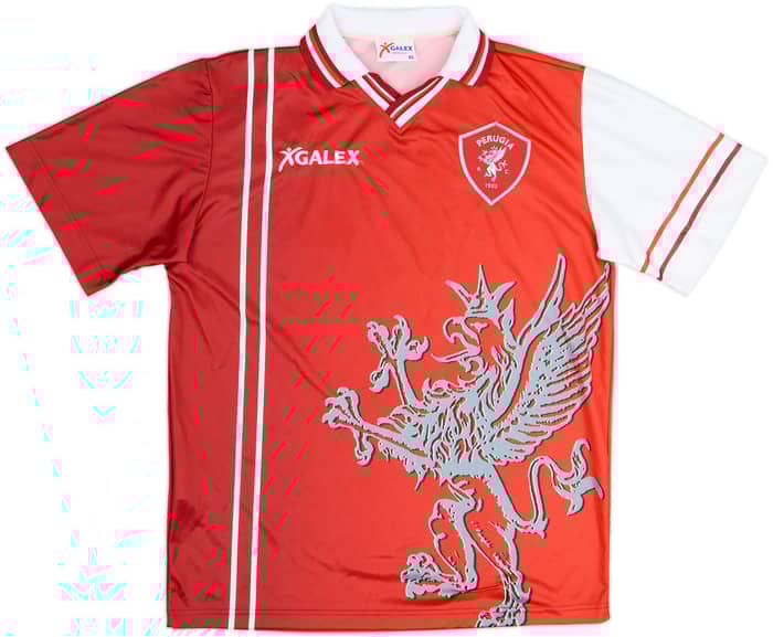 1998-99 Perugia Home Shirt Nakata #7 - 9/10 - (XL)