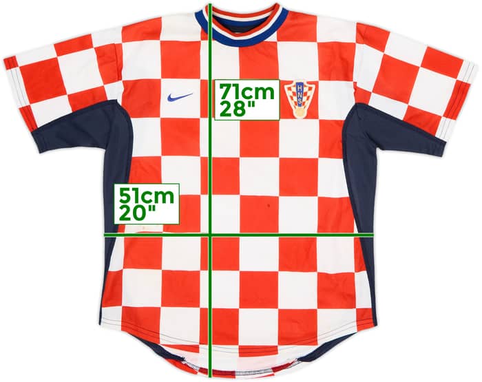 Camiseta de local de Croatia 2000-02 - 6/10 - (S)