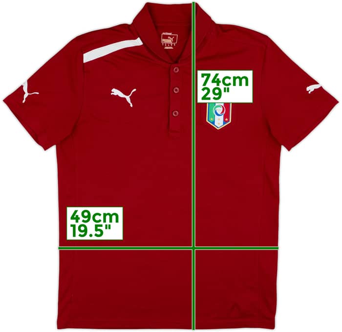 2012-13 Italy Puma Polo Shirt - 8/10 - (M)
