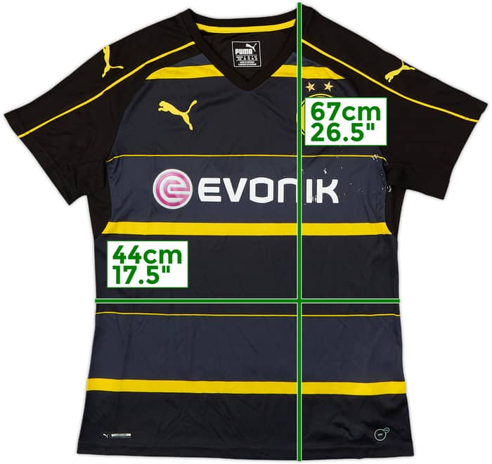 2016-17 Borussia Dortmund Away Shirt - 5/10 - (Women's M)