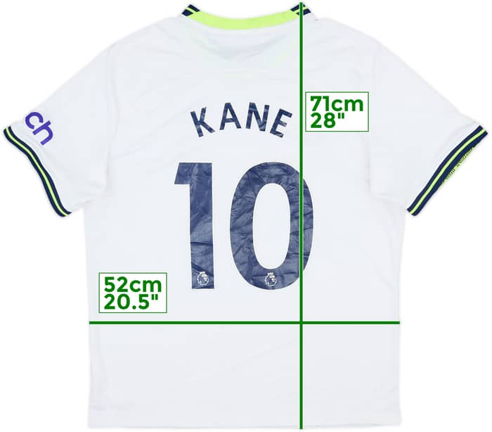 2022-23 Tottenham Home Shirt Kane #10 - 6/10 - (L)