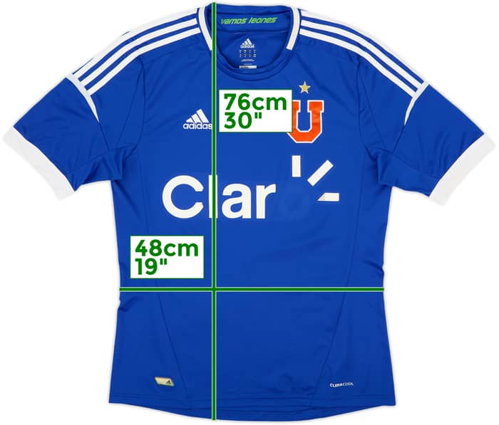 Camiseta de local de la Universidad de Chile 2012-13 - 4/10 - (M)