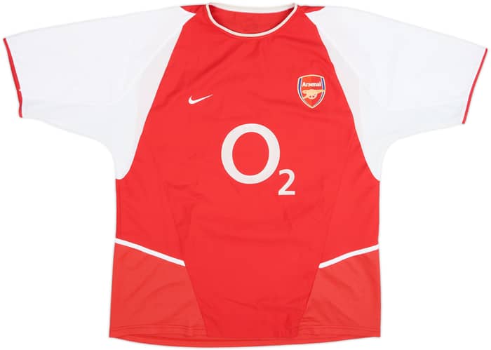 2002-04 Arsenal Home Shirt Henry #14 - 7/10 - (XXL)