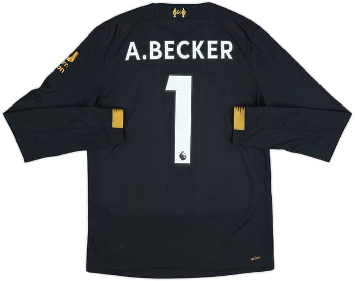 2019-20 Liverpool Camiseta de Arquero A.Becker #1 - 8/10 - (S)