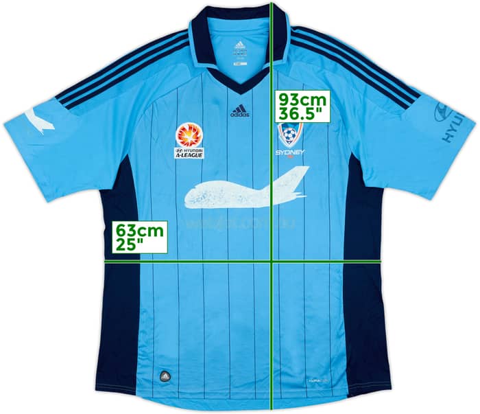 2012-13 Sydney FC Home Shirt - 4/10 - (3XL)