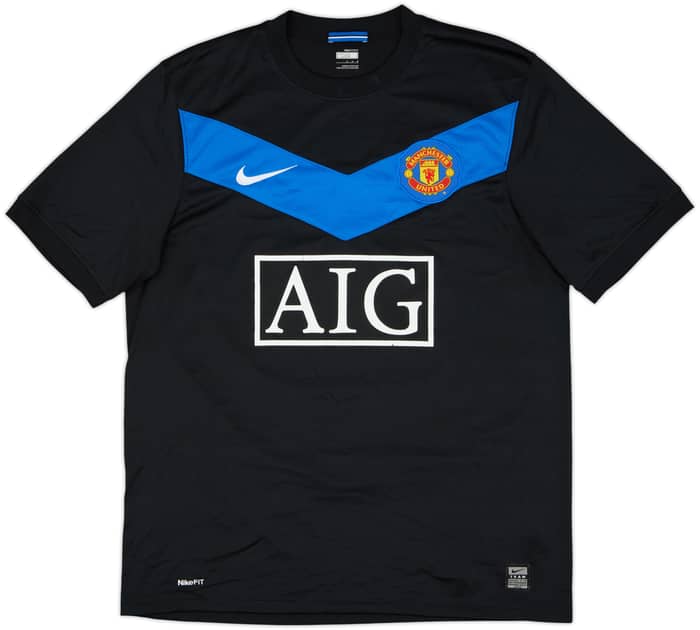 2009-10 Manchester United Away Shirt J.S.Park #13 - 6/10 - (M)
