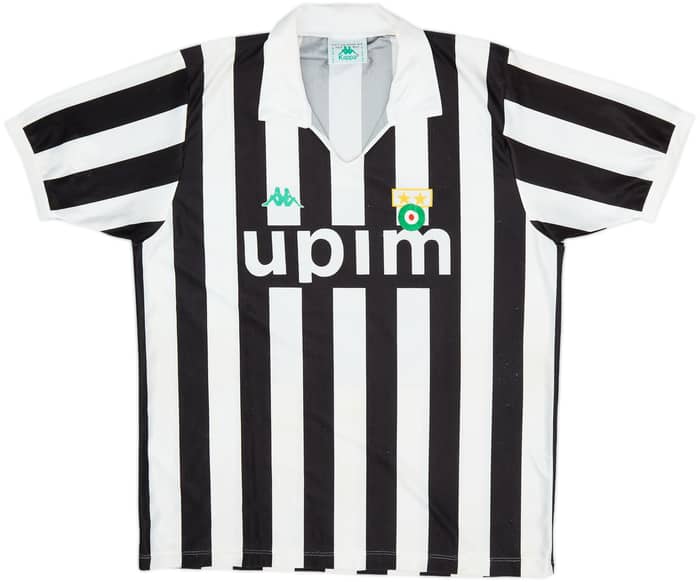 1991-92 Juventus Home Shirt - 8/10 - (L)
