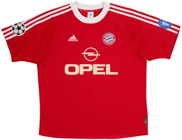 2000-01 Bayern Munich CL Home Shirt Elber #9 - 8/10 - (L)