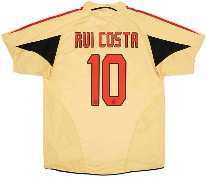 2004-05 AC Milan Third Shirt Rui Costa #10 - 6/10 - (L)