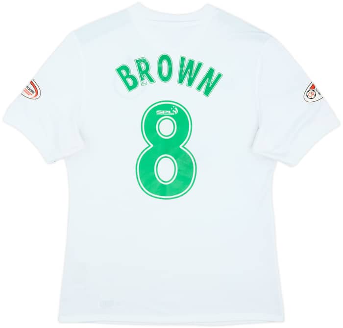 Camiseta de la tercera equipación del Celtic 2009-10 Marrón #8 - 6/10 - (L)