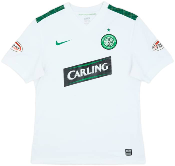 Camiseta de la tercera equipación del Celtic 2009-10 Marrón #8 - 6/10 - (L)