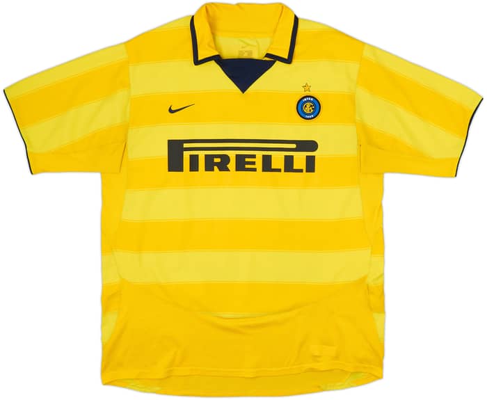 2003-04 Inter Milan Away Shirt J.Zanetti #4 - 8/10 - (L)