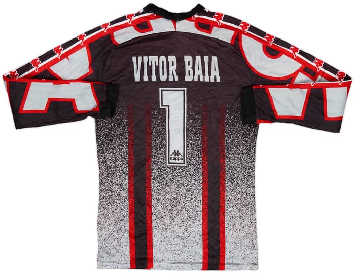 Camiseta de portero básica del Barcelona 1996-97 Vitor Baia #1 - 8/10 - (XS)