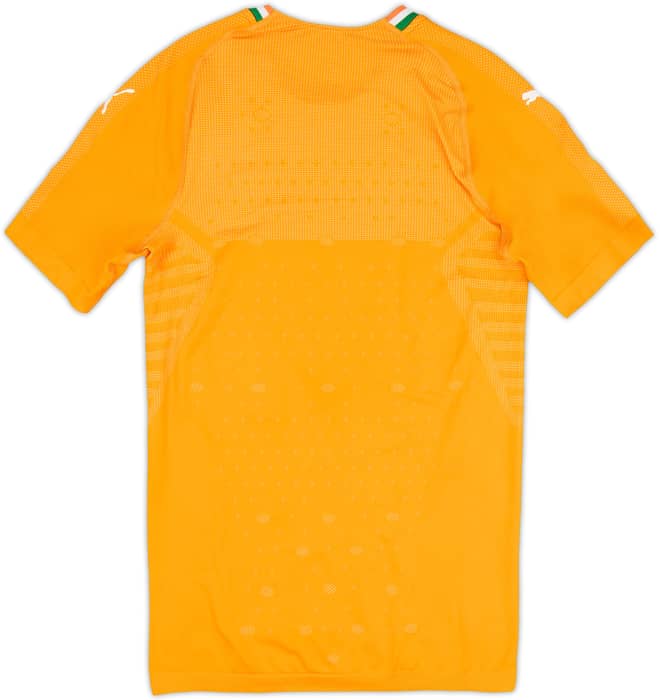 2019 Ivory Coast Authentic Home Shirt - 9/10 - (S)