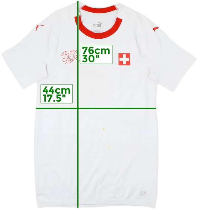2018-20 Switzerland Authentic Away Shirt - 5/10 - (L)